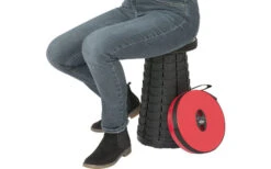 Wedo Sittogo Teleskophocker Schwarz -Freien Zelten Geschäft 333926 2206197 1