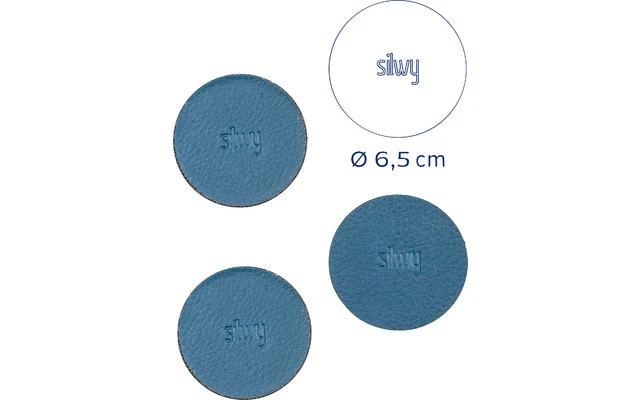 silwy® Magnet-Pads 6,5 cm 4er Set schwarz Silwy® Magnet-Pads 6,5 Cm 4er Set Schwarz -Freien Zelten Geschäft 336518 2524240