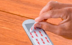 Silwy® Metall-Leiste 25 Cm Mit Ledercoating Weiss -Freien Zelten Geschäft 337100 2618297