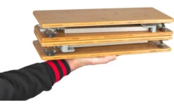 Bo-Camp Urban Outdoor Southwark Bambus-Alu Rolltisch 60 X 40 Cm 3 Bo-Camp Urban Outdoor Southwark Bambus-Alu Rolltisch 60 X 40 Cm -Freien Zelten Geschäft 391853 2892004