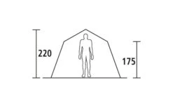 DWT Steilwandzelt Villa 6 -Freien Zelten Geschäft 56252 114514