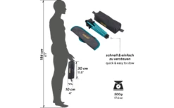 Uquip Three Sixty Mini Stuhl -Freien Zelten Geschäft 748289 4997369